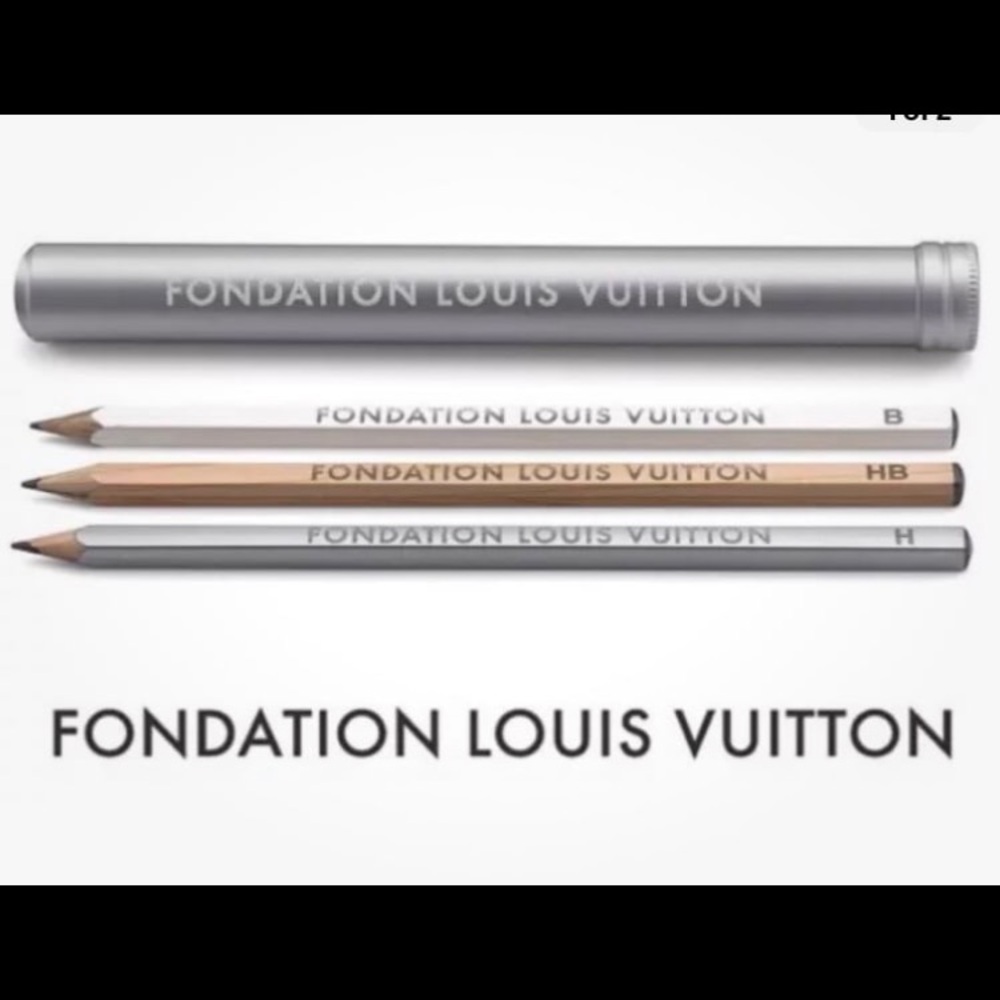 New RARE Foundation Louis Vuitton Pencil set in case